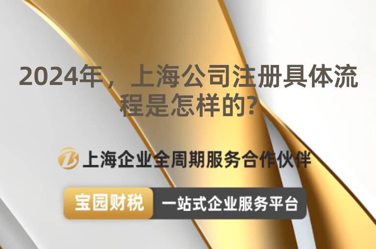 2024年，上海公司注冊(cè)具體流程是怎樣的?