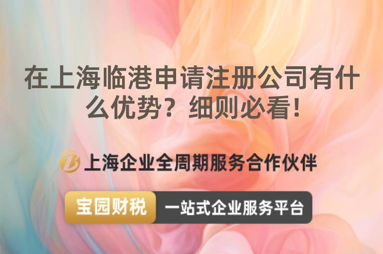 在上海臨港申請注冊公司有什么優(yōu)勢？細則必看!